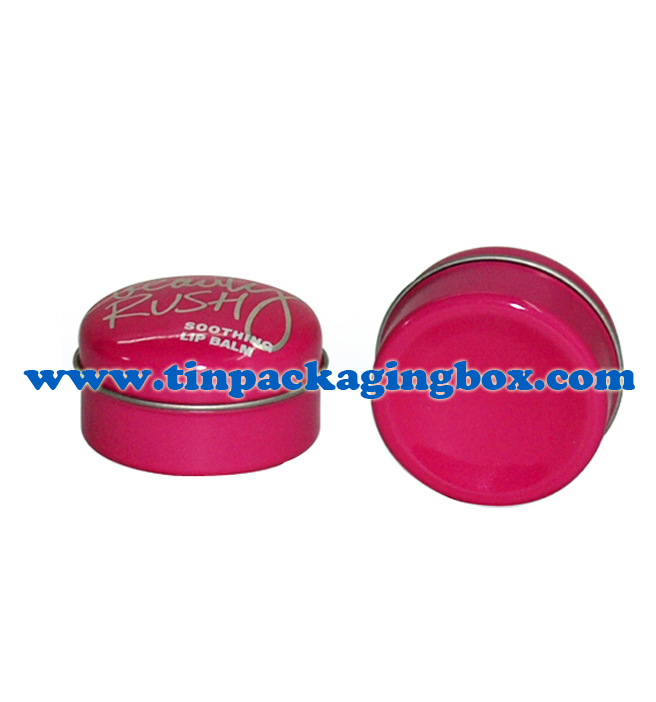 15ml small round lip balm tin container