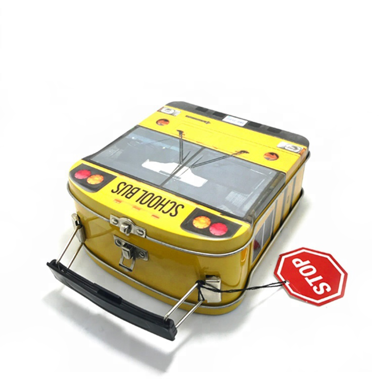 Sandwich shape tin lunch box gift tin box