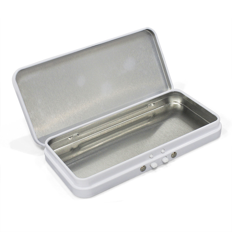 Pocket-sized Hinged pre-roll Cigarette packing CR Cannabis Tin Box