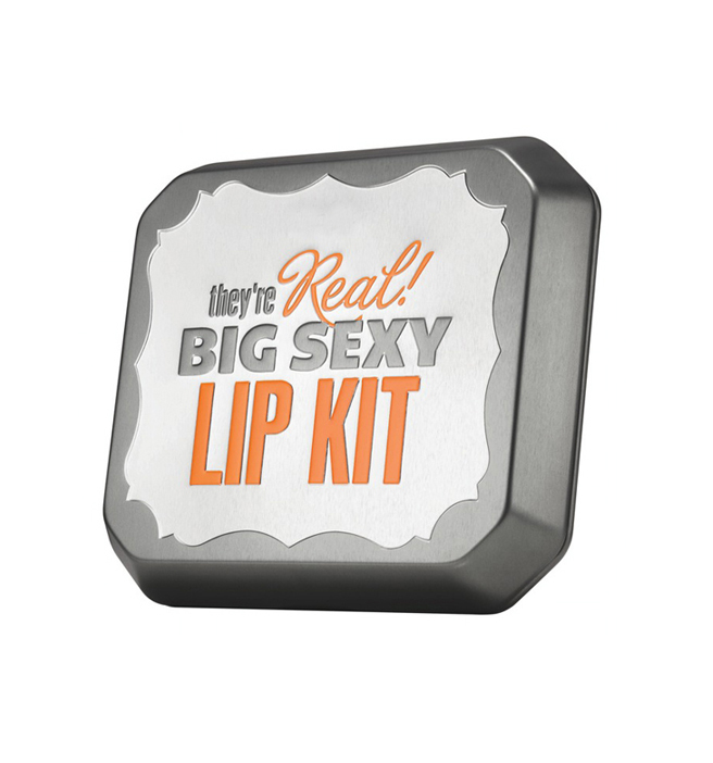 Octagonal shape tin box with mirror for sexy eye kit & lip kit