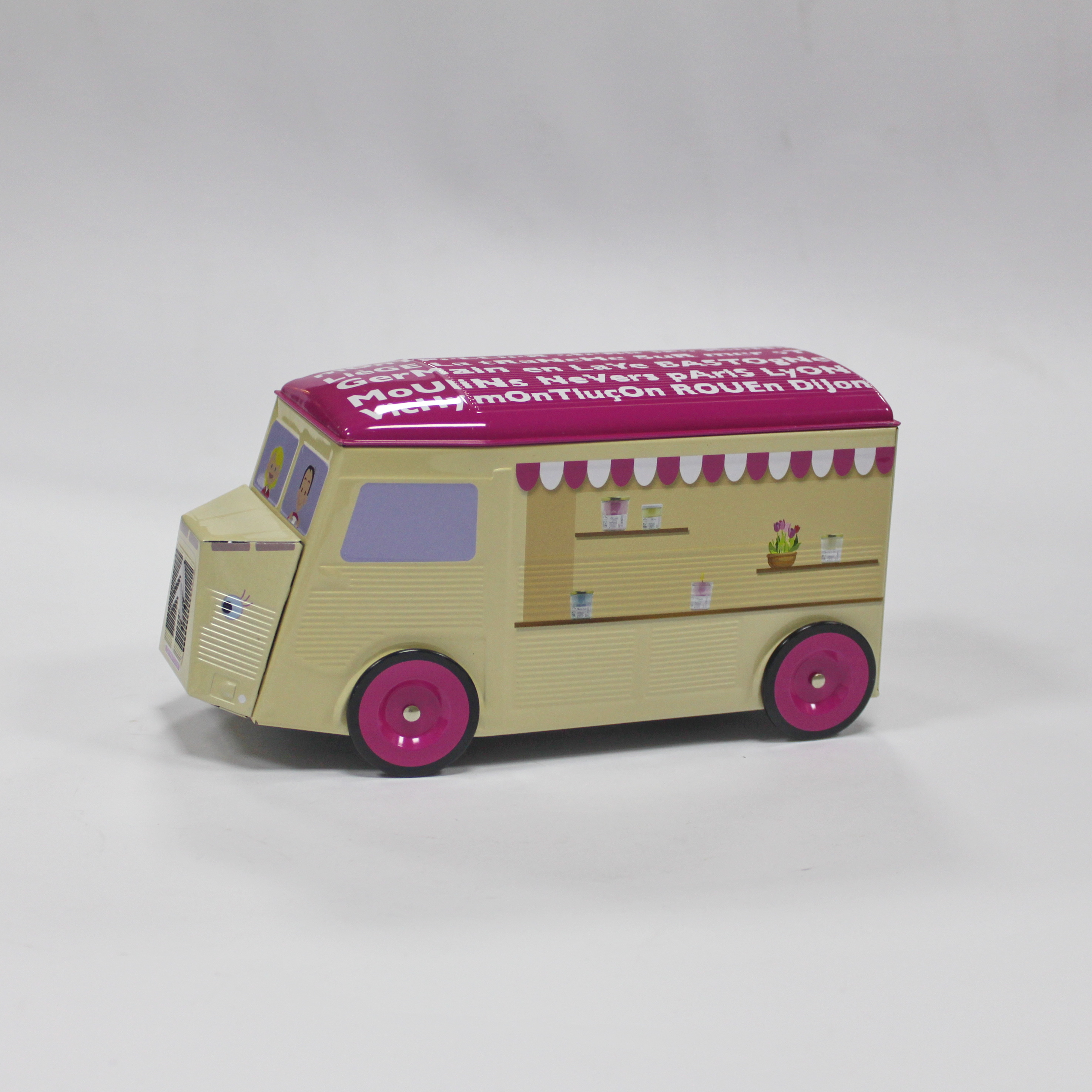 Truck-Shaped Recyclable Metal Tin