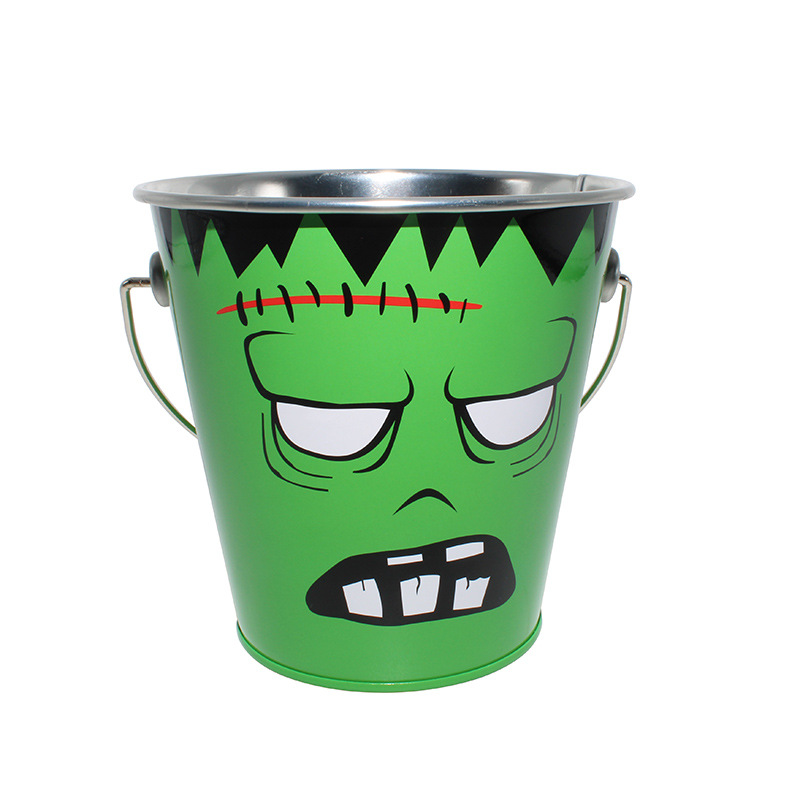 Handle-Equipped Tinplate Bucket