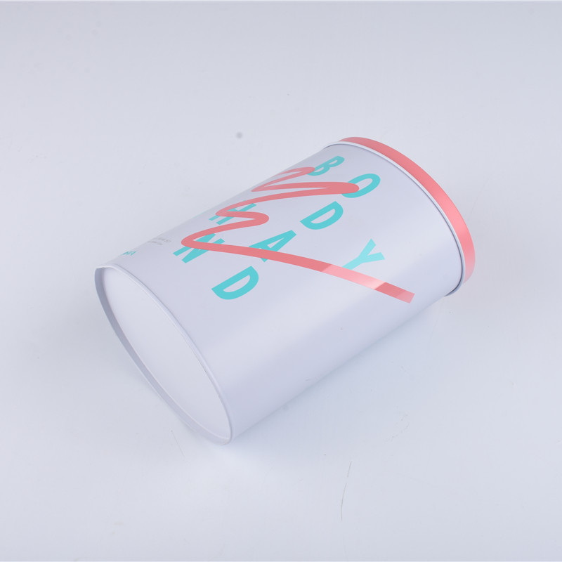 Pastel Oval Tinplate Box