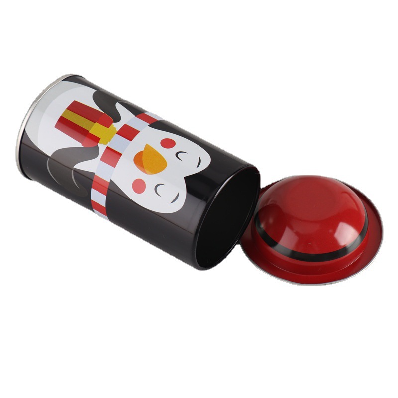 Hat-Shaped Lid Cylindrical Tin