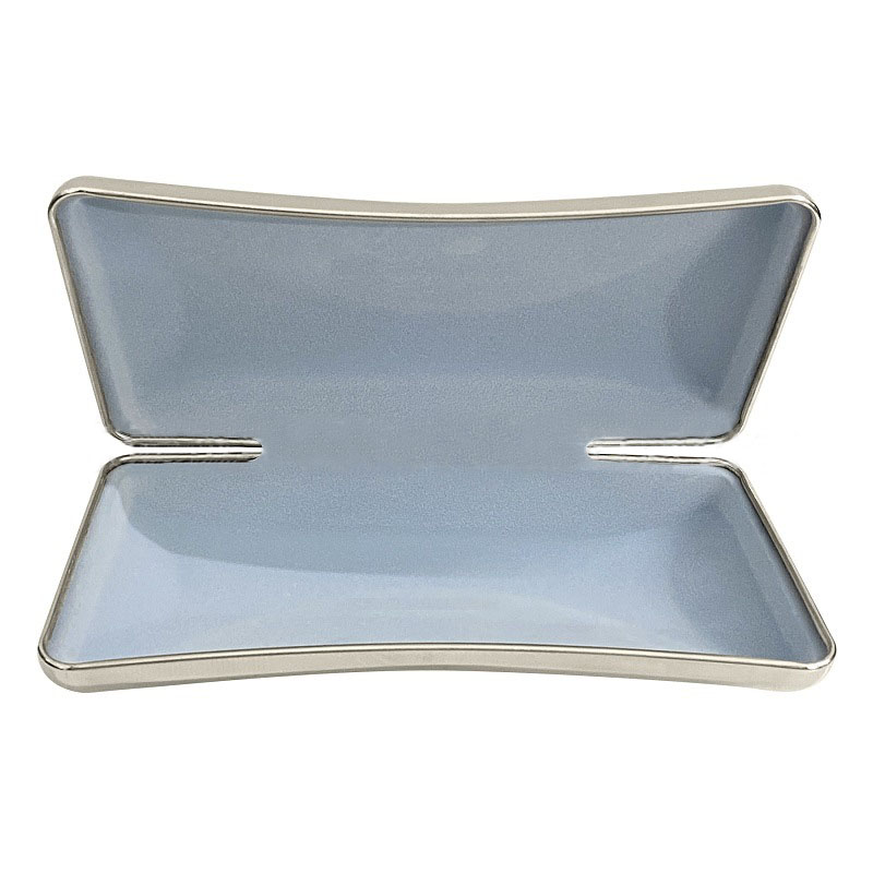 Tin Metal Rectangle Glasses Case
