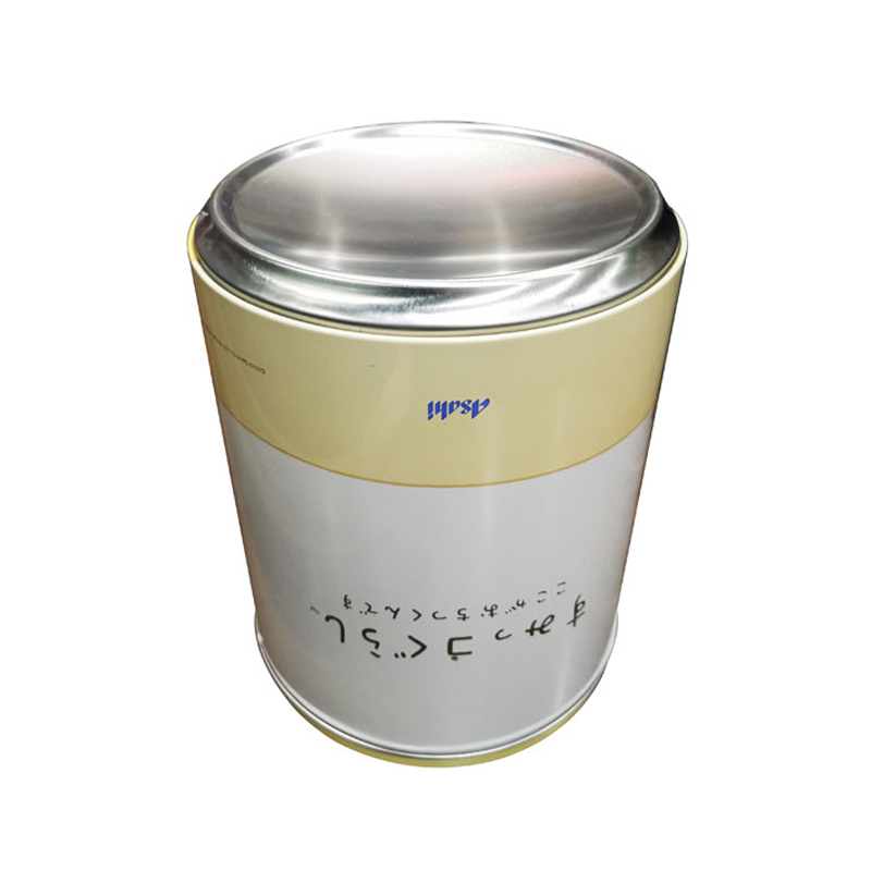 Japan Design Large Drum Shape Cola Can Tin Soda Can