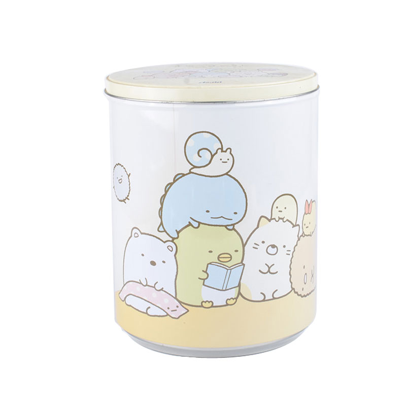 Japan Design Large Drum Shape Cola Can Tin Soda Can