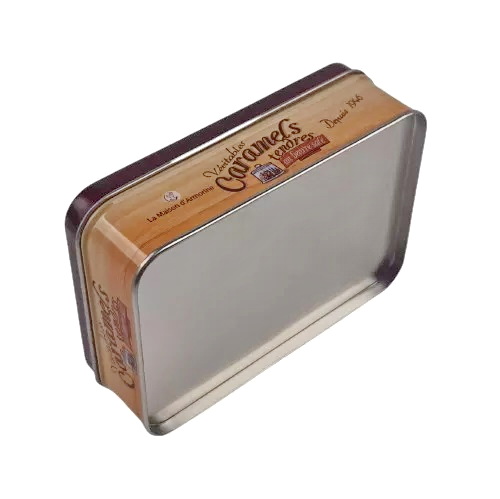 Rectangle Tinplate Cookie & Biscuit Packaging Boxes