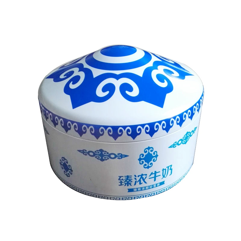 Mongolian Yurt Tin Box