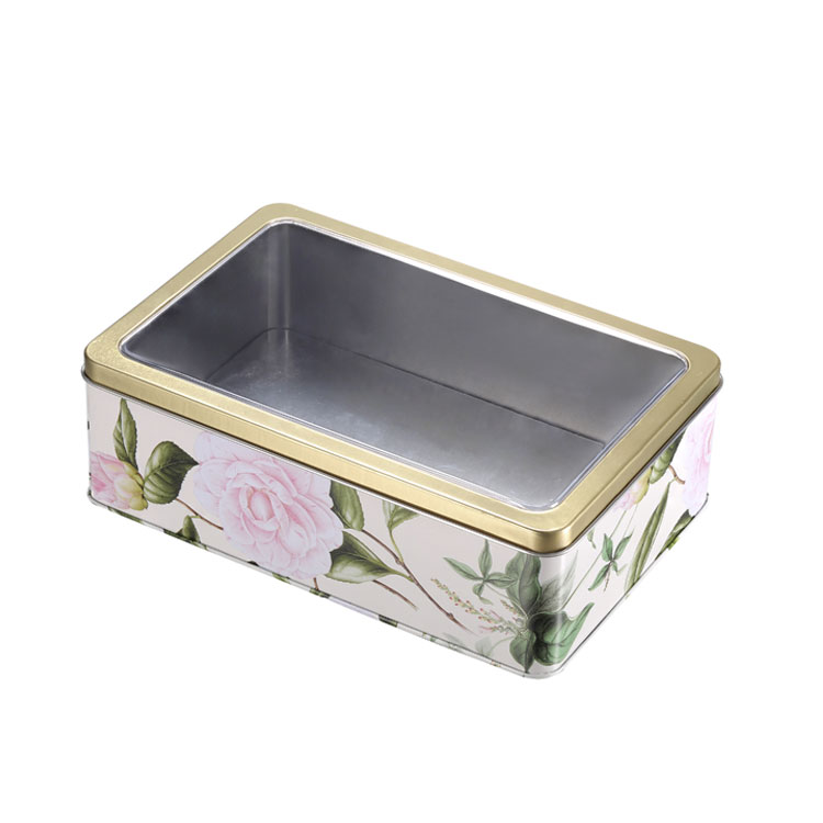Rectangular Tinplate Tin Box