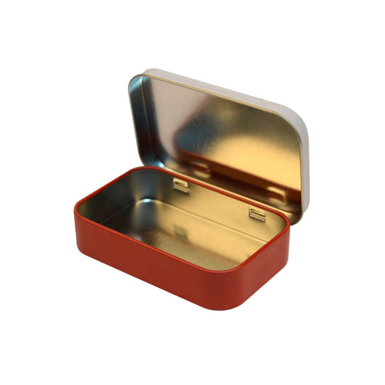 Hinged Lid Mint Tin Case