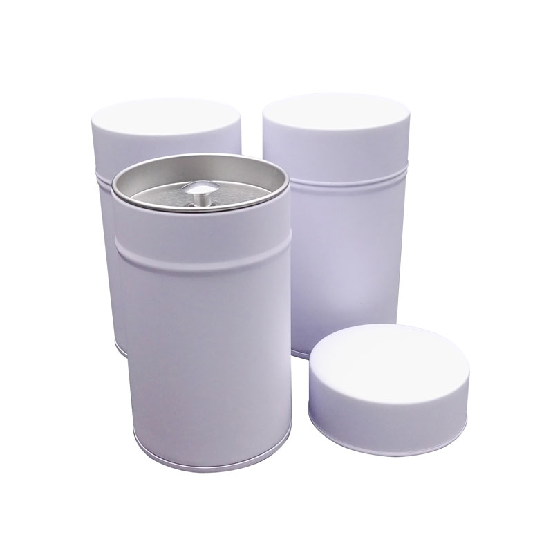 Customizable Matte Round Tea/Coffee Box