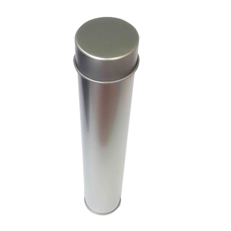 Cylindrical Airtight Tinplate Tin Container