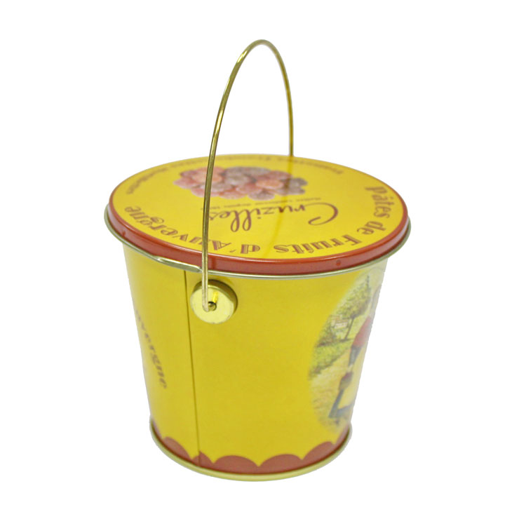 Customizable Tin Plate Shape Recyclable Tin Container