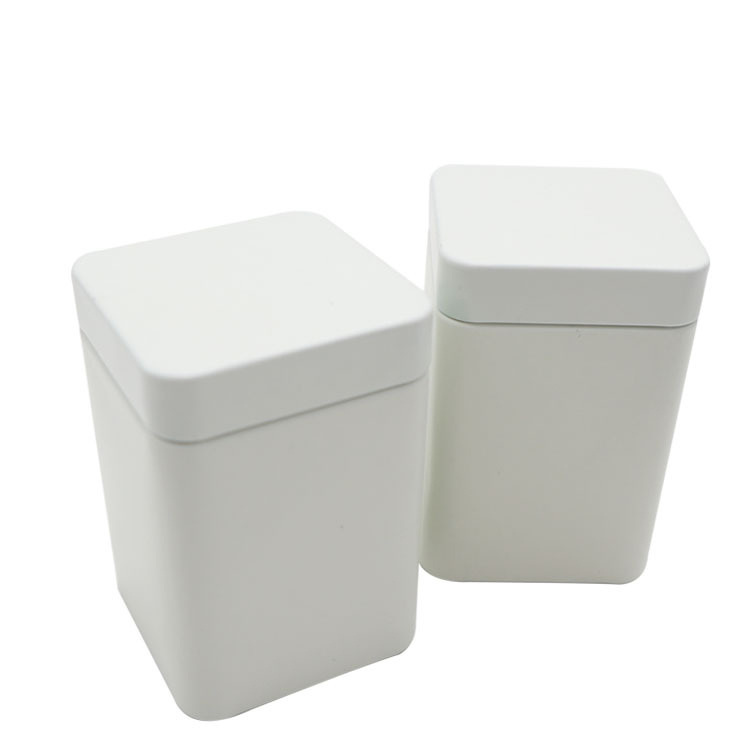 Square Tea Tin Box