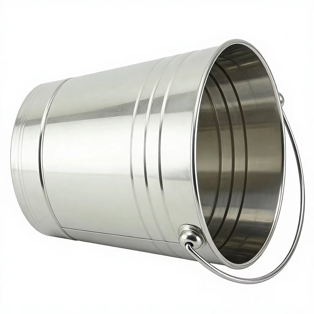 Mirror Surface Stainless Steel Ice Bucket