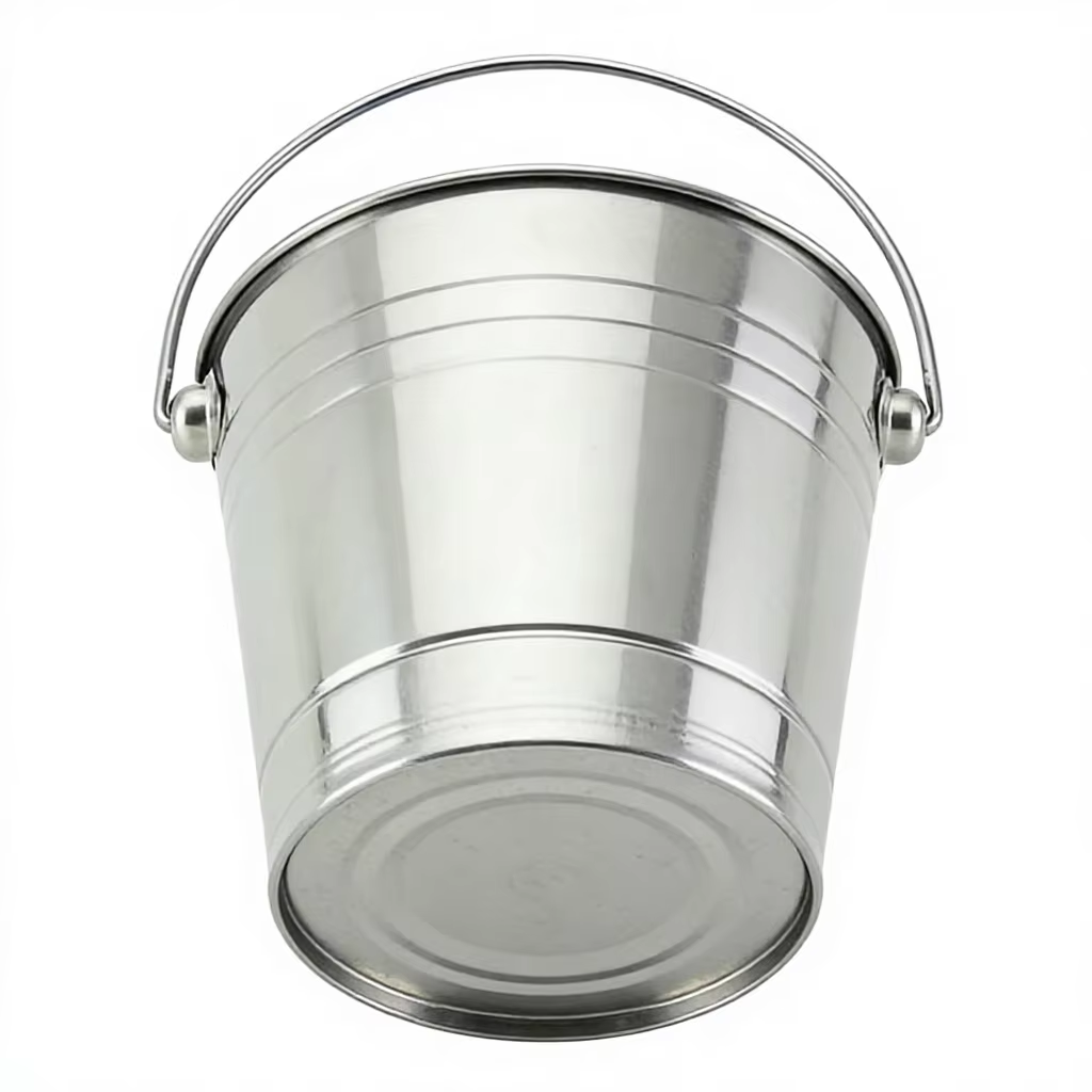 Mirror Surface Stainless Steel Ice Bucket