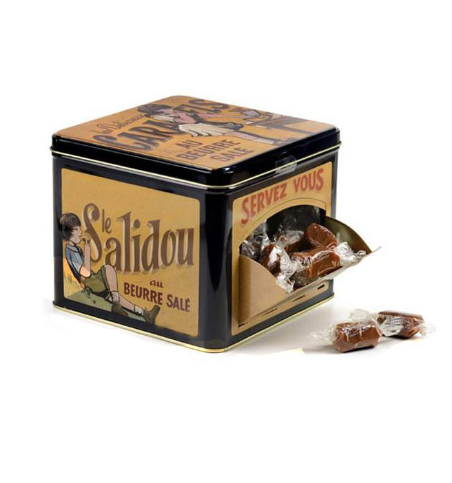 Custom Logo Square Windowed Recyclable Tinplate Tin Box Retail Gifting Packing
